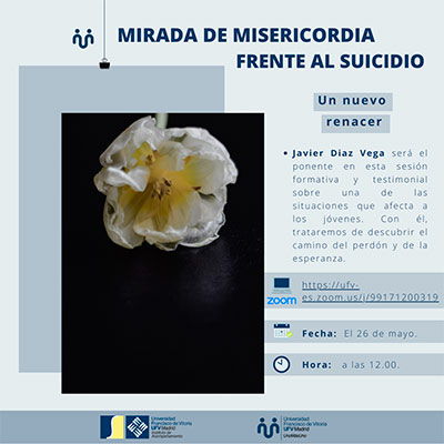 charla mayo mirada misericordia miniatura UNO MÁS UNO Estudiar en Universidad Privada Madrid