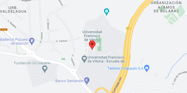 mapa campus sept22 600x300 1 Visita virtual Estudiar en Universidad Privada Madrid