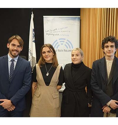 Parlamento universal de la juventud puj Sociedad PUJ 1 1 401x425 1 Parlamento universal de la juventud puj Estudiar en Universidad Privada Madrid