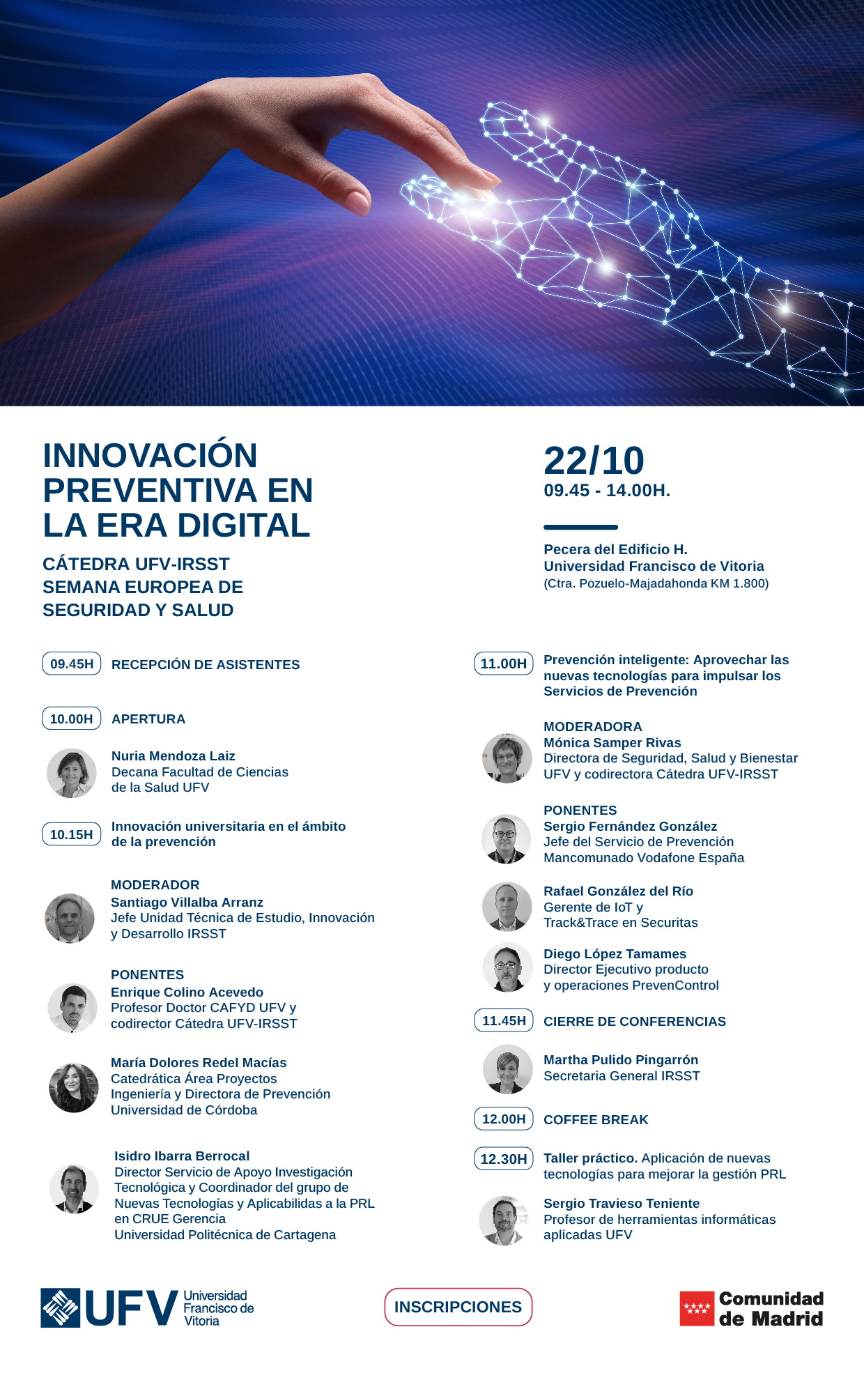 IRSST UFV ACTIVIDADES Y PROYECTOS programa SemEuropea catedraUFV IRSST IRSST UFV ACTIVIDADES Y PROYECTOS Estudiar en Universidad Privada Madrid