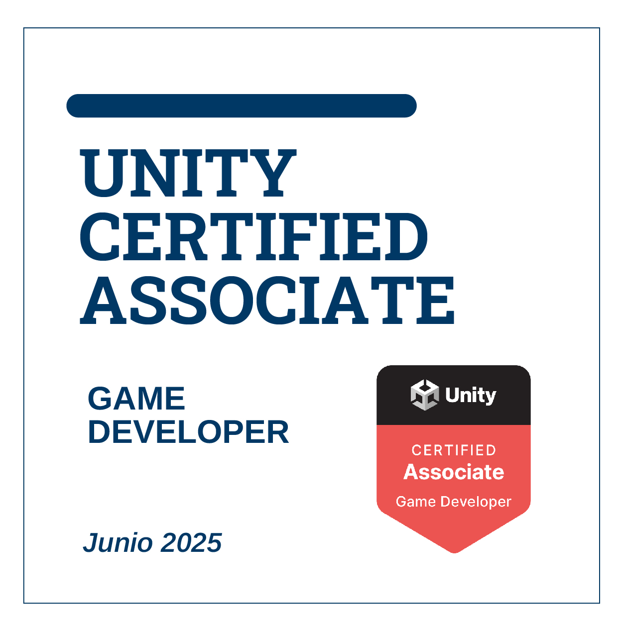 Videogame Development and Narration unity certified 2 Videogame Development and Narration Estudiar en Universidad Privada Madrid