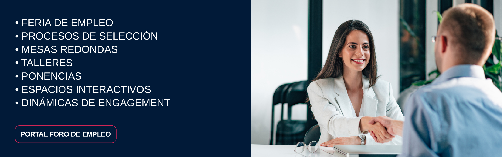 banner foro 25 final Foro de Empleo Estudiar en Universidad Privada Madrid